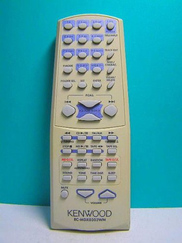 Amazon | ケンウッド オーディオリモコン RC-MDX0303WM